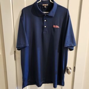 Peter Millar Summer Comfort University of Mississippi Ole Miss Polo Shirt - XXL